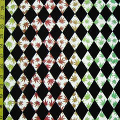 Rhombus Rhombus Shape Print Spandex Fabric
