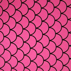 Fish Scale Print Spandex Fabric
