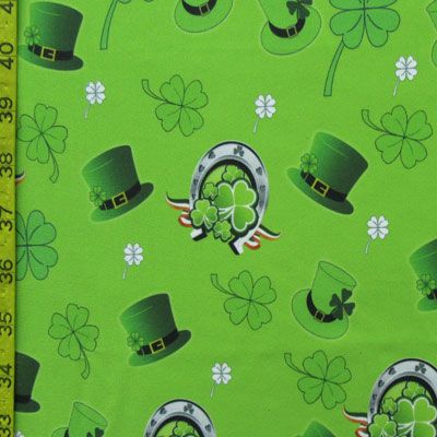 Apostle of Ireland Print Spandex Fabric