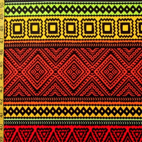 Aztec Pattern Geometric Print Cotton Throw Blanket