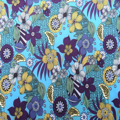 Floral Printed Spandex